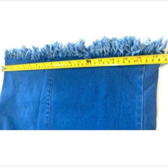 Rich Fashion Womens Wide Leg Straight Jeans Size 6 - Picture 4 of 7